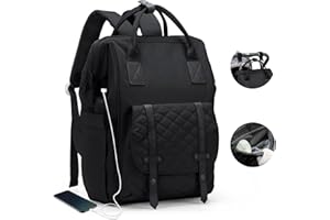 WINSPANSY Baby Lässig Wickelrucksack Wickeltasche Groß,Wasserdichter Wickeltaschen Rucksack,Babytasche Multifunktional für Mama und Papa