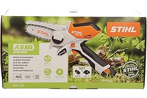 Stihl Akku-Gehölzschneider GTA 26 Set mit Akku AS 2 und Ladegerät AL 1, Batteriebetrieben