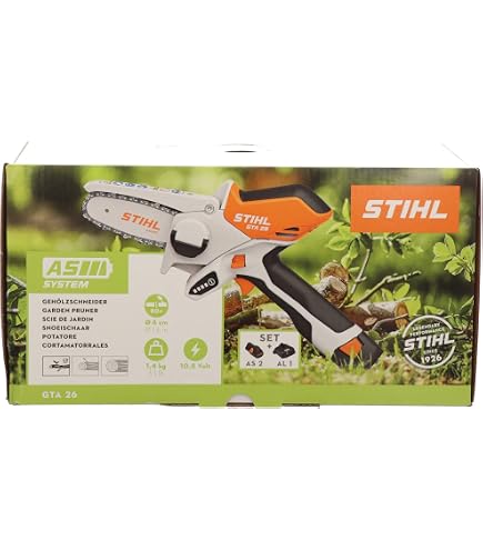Lot De 2 Batteries 10,8V 3500 MAh Pour Stihl AS2 - Compatibles GTA 26, HSA 26, FSA 30, BGA 30… - Haute Capacité, Protection Intégrée