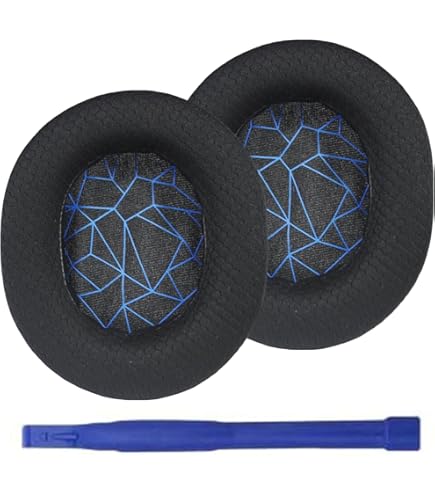 Coussinets Remplacement Pour Casque SteelSeries Arctis 1/3/5/7/9/Pro - Tissu Mesh Respirant - Isolation Phonique
