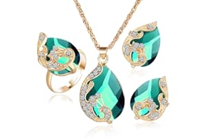 FLIYEONG Mode Böhmen Ohrringe Legierung Kreis Baumeln Ohrringe für Frauen Mädchen Valentinstag Geburtstagsgeschenk