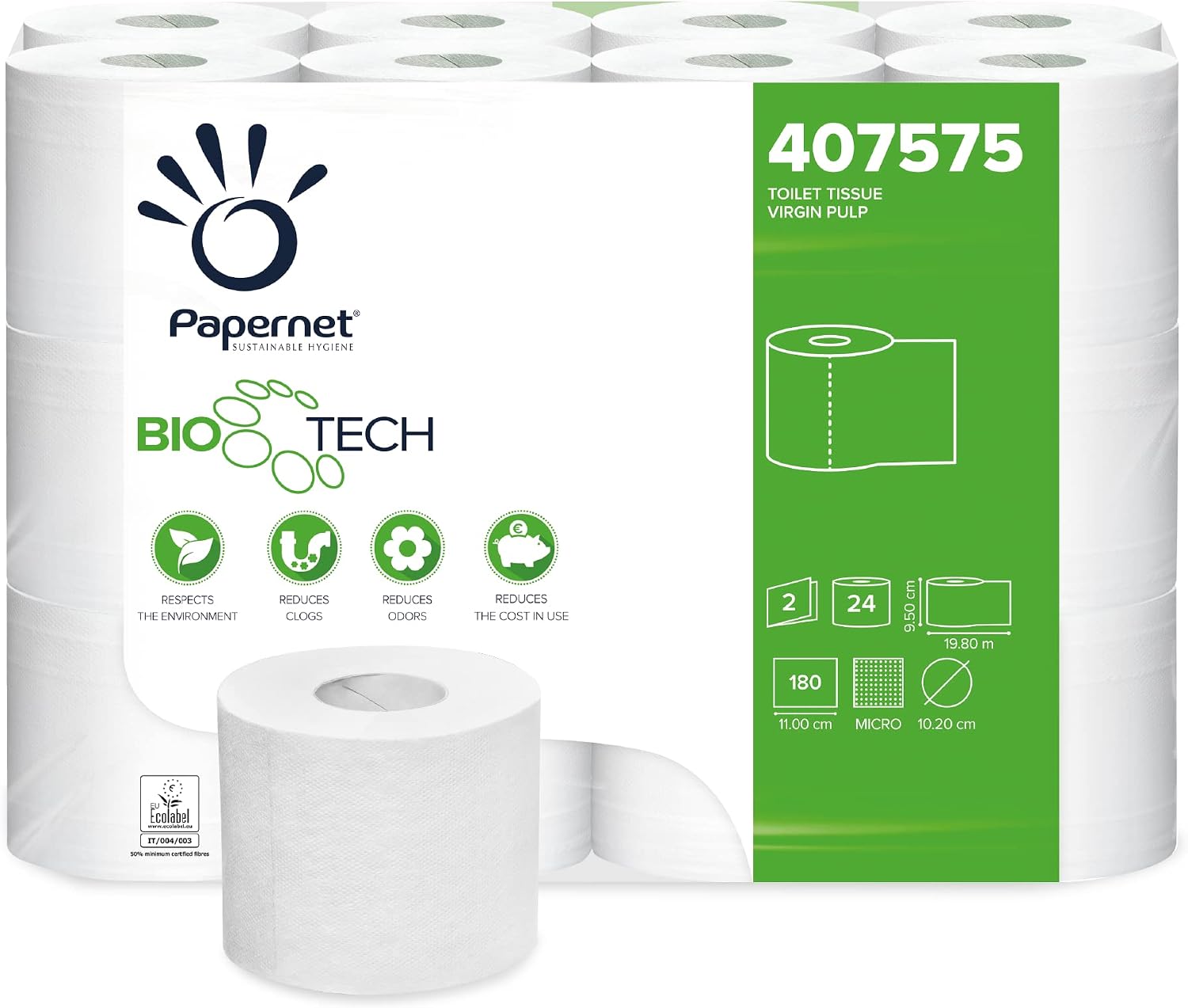 Avis d'Expert & Test Approfondi : Papernet Bio Tech 24 Rotoli di Carta Igienica (Sélection)