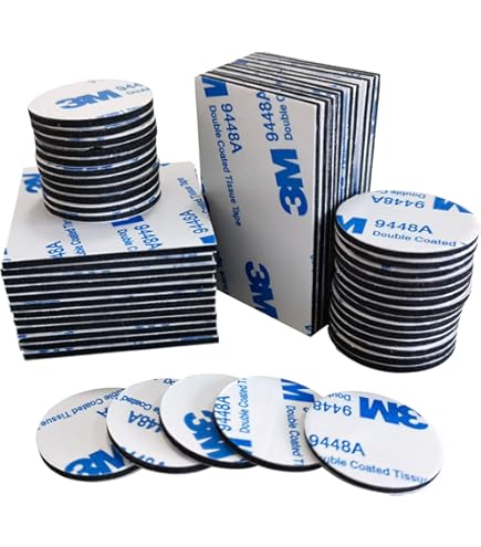 2 stks/1 stks 0.5mm-2mm Dikte Sterke Dubbelzijdig Zelfklevende Foam Tape for Montage Fixing pad Sticky (Size : 10m-0.5MM thickness, Color : 1pcs 25mm
