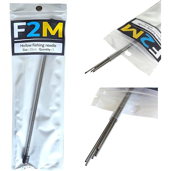 Set 3 Aghi Per Esche Da Pesca In Lega Alluminio - Per Trapano E Preparazione Esche - Foto 2