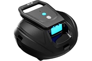 DLD D L D pool robot, 4000mah battery, 120min powerful cleaning, cordless pool vacuum cleaner battery, automatic parking, LED indicators, IPX8 waterproof, ideal for pools 90 m²