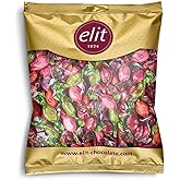 Elit &Ccedil;ikolata Stella &Ccedil;ilek Şeftali Vişne Elma Aromalı Şeker 1Kg Glutensiz