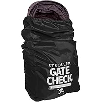 Borsa Da Viaggio Per Passeggino, Borsa Passeggino Viaggio, Borsa Da Trasporto Per Carrozzine Impermeabile Per Aereo Gate Check E Stoccaggio, Borsa Portaoggetti Per Seggiolino Di Sicurezza, Nero