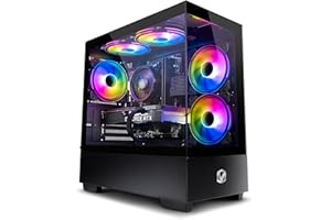 Vibox V-191 Gaming PC • AMD Ryzen 5 5500 4.2GHz • Nvidia RTX 3050 6GB • 16GB RAM • 1TB SSD • Windows 11 • WiFi