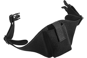 VICASKY Mikrofon-Gürtel-Set, Universal Mikrofon-Gürteltasche Mikrofontasche Tragetasche Mikrofongürtel Neopren Mikrofon-Gürtelhalter Tasche Für Gürtel Für Fitness-Workouts Laufen Und Auftritte