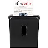 Baove PS610 Document Disposal Machine and Paper Cutting - Cd - Credit Card Disposal Machine - Cross Cut - 11Liters