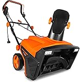 WEN 5670 Elektrische Schneefräse, 15 A, 50,8 cm, mit Dual-LED-Lichtern