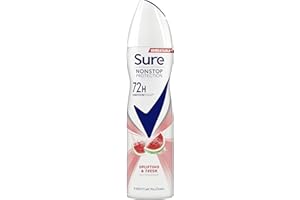 Sure Uplifting & Fresh Anti-perspirant Deodorant Aerosol MotionSense technology deodorant spray 72h protection against sweat and odour 150 ml