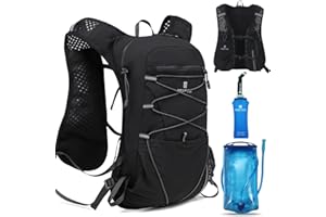 BBAIYULE® Hydration Running Vest Backpack,Cycling Water Backpack ,Biking Hydration Vest for Marathon Trail Running Hiking Biking Climbing