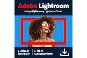 Adobe Lightroom and Lightroom Classic 1TB | Código de activación enviado por email