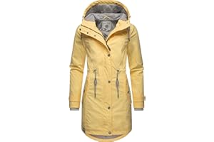 Peak Time Damen Regenjacke Regenmantel Jacke wasserdicht mit Kapuze L60042 XS-5XL