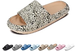 Merdoo Super Suaves Chanclas Nube Antideslizantes Zapatillas De Baño Cloudyzz Plataforma Zapatillas De Casa De Goma Spa Pillow Slides Limpieza Fácil Zapatillas Playa Slippers Unisex 36-47EU
