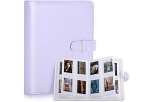 ELAKIRI Fotoalbum mit 256 Taschen für 3 Zoll Film, Album Passend für Fujifilm Instax Mini 12 9 11 8 99 40 90 EVO LiPlay Sofortbildkamera,Kompatibel mit Polaroid Snap PIC-300,Kodak Zink Fotopapier