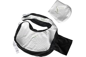 Dresime Cuscino da allattamento in cotone (grigio)