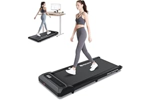 Mobvoi Walking Pad Home Treadmill Portable Under Desk Treadmill with Remote Control and LED Display, Walking Jogging Running Machine, Adjustable Speeds 6/KMH