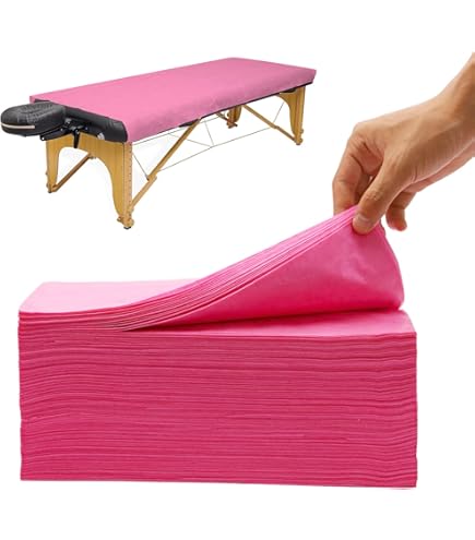 200 Lenzuola Usa E Getta Per Lettino Massaggio - 180x80 Cm, Con Angoli Elasticizzati, Tessuto Non Tessuto, Igeniche, Per Estetisti E SPA