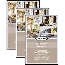 Close Up Posterrahmen-Set 3 STK. 61x91,5 Cm Schwarz Produktbild-Vorschau 4
