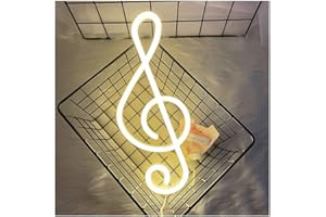 ENUOLI Nota musicale Nota Neon Signs Led Musica Nota NOTA NEON LUCE DECORAZIONE DA PARETE USB o batteria Potenza Musica creativa Simbolo Notturno Luce Soggiorno Girl Girl Room Decor Bar Party Complea