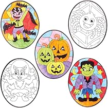 Kit Decorazione Insetto Effetto Vetro Colorato Baker Ross (confezione da 6)- Ideale per progetti educativi per bambini, regali, ricordi e altro