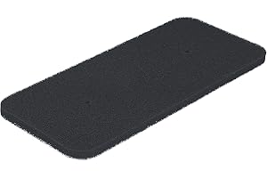 LUTH Premium Profi Parts - Filtro in schiuma 270x122mm per asciugatrice Compatibile con Candy 40006731
