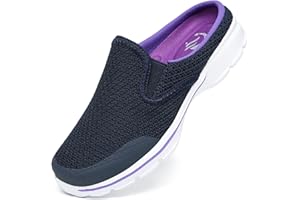 CELANDA Femmes Hommes Souple Sabots Mules Automne Confortable Chaleureux Pantoufle Antidérapantes Chaussures de Jardin Maison Chaussons Extérieur 35-48 EU