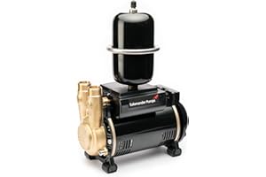 Salamander Pumps - CT Force 30SU Brass Impeller Pump - 3.0 Bar Pressure - Single End - Suitable for Any (+ or -) Gravity Fed Systems - 5 Year Warranty