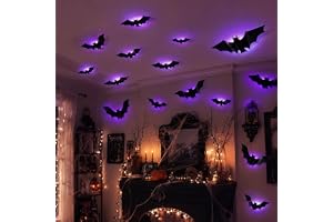 Halloween dekoration inomhus fladdermus