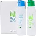 Tupperware Cool n Chic, Save Earth Save Sea Plastic Bottle, 500ml, Set of 2, Green, Blue