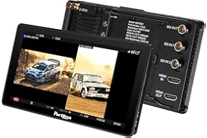 Portkeys BM7IIDS Wireless Control Touchscreen Camera Monitor 7" 2200nit Ultra High Brightness 3DLUT 1920 x1080 4K HDMI 3G SDI 85% P3 Wide Color Gamut Field Monitor for Red Komodo, Sony, BMPCC