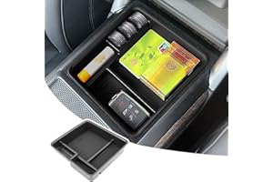 EVGoXMods Center Console Organizer Compatible with 2023-2025 Range Rover Vogue L460 & Range Rover Sport (ONLY for No Refrigerator Version) Armrest Storage Box Insert Tray Interior Accessories