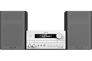 Kenwood M-822DAB – system Micro Hi-Fi z 2 x 50 W RMS, CD, USB, DAB+ i Bluetooth, biały