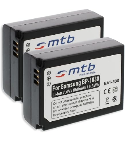 Vhbw Batteria Di Ricambio Compatibile Per Sigma BP-21, 1200mAh, 7.2V, Li-Ion Per Fotocamera DSLR - 3