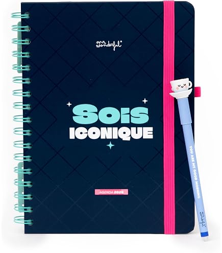 Mr.Wonderful - Agenda Wonder petit format 2024 Journalier - Le meilleur commence aujourd'hui 22