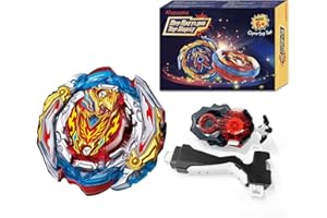 Hozuumo Bey Arena Blade Burst Turbo Set, 4D Metall Fusion Kampf Kreisel mit Battling Top B-184 Launcher, Geschenk-Sets für Kinder ab 6 Jahren-B01