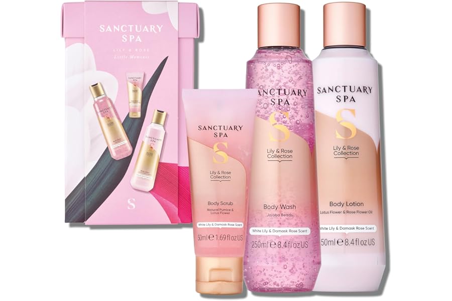 Sanctuary Spa Little Moments Gift Set, Vegan, Gift For Women, Gift For Her, Womens Gift Sets