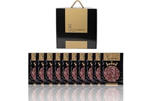 EG ENRIQUE GARCIA DE SALAMANCA ENRIQUE GARCÍA - Salchichón Ibérico de Bellota, 10 Sobres Envasados al Vacío de, 100 g Aprox. Acabado plástico. Caja regalo de cartón