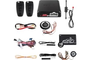 Quality EASYGUARD EC002-F0 PKE Car alarm system with auto start push start button code rolling