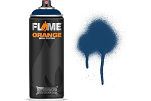 Molotow Flame Orange Spray Paint - Matt Acrylic 400ml Can Ultramarine Blue FO-515