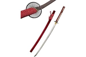 ‎57 SPECIAL REPLICAS Katana Schwert Echt Scharf zum Training Samurai Schwert Stahl für Erwachsene - Ninja Katana Metall - 18 Jahre Erforderlich