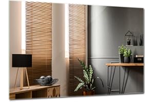 Tulup Lustro 100x70 cm Ścienne Duże Do Makijażu Łazienkowe Do Łazienki Do Sypialni Salonu