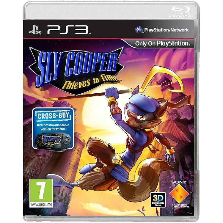 The Sly Trilogy Sur PS3 + Disque Sly 3 PS2 - Édition Promo PAL FR