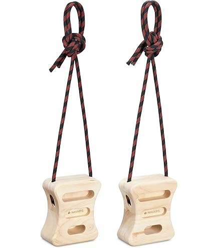 Hangboard Portatile Pagoa - In Legno Di Faggio Per Allenamento Forza Dita, Arrampicata