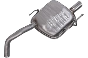 BESTPRICE 1x Endschalldämpfer Kompatibel mit ALFA ROMEO 147 (937_)