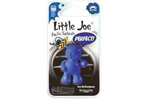 Little Joe OK Mini Désodorisant sous blister pour +/- 45 jours d'air frais dans votre voiture (Pacific Splash/bleu)