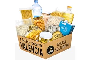 CIA&CO 1 chilo per Valencia · 1 Chilo di Alimenti di Base per le Vittime della DANA a Valencia (Spagna) – Supporta da casa, con un clic e da qualsiasi luogo. SPEDIZIONE a VALENCIA (Banco Alimentare)
