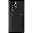 Ghostek EXEC Galaxy S22+ Wallet Case with Credit Card Holder Works with Magnetic Car Vent Mounts Easily Detachable for Wireless Charging Designed for 2022 Samsung Galaxy S22 Plus 5G (6.6 Inch) (Black)